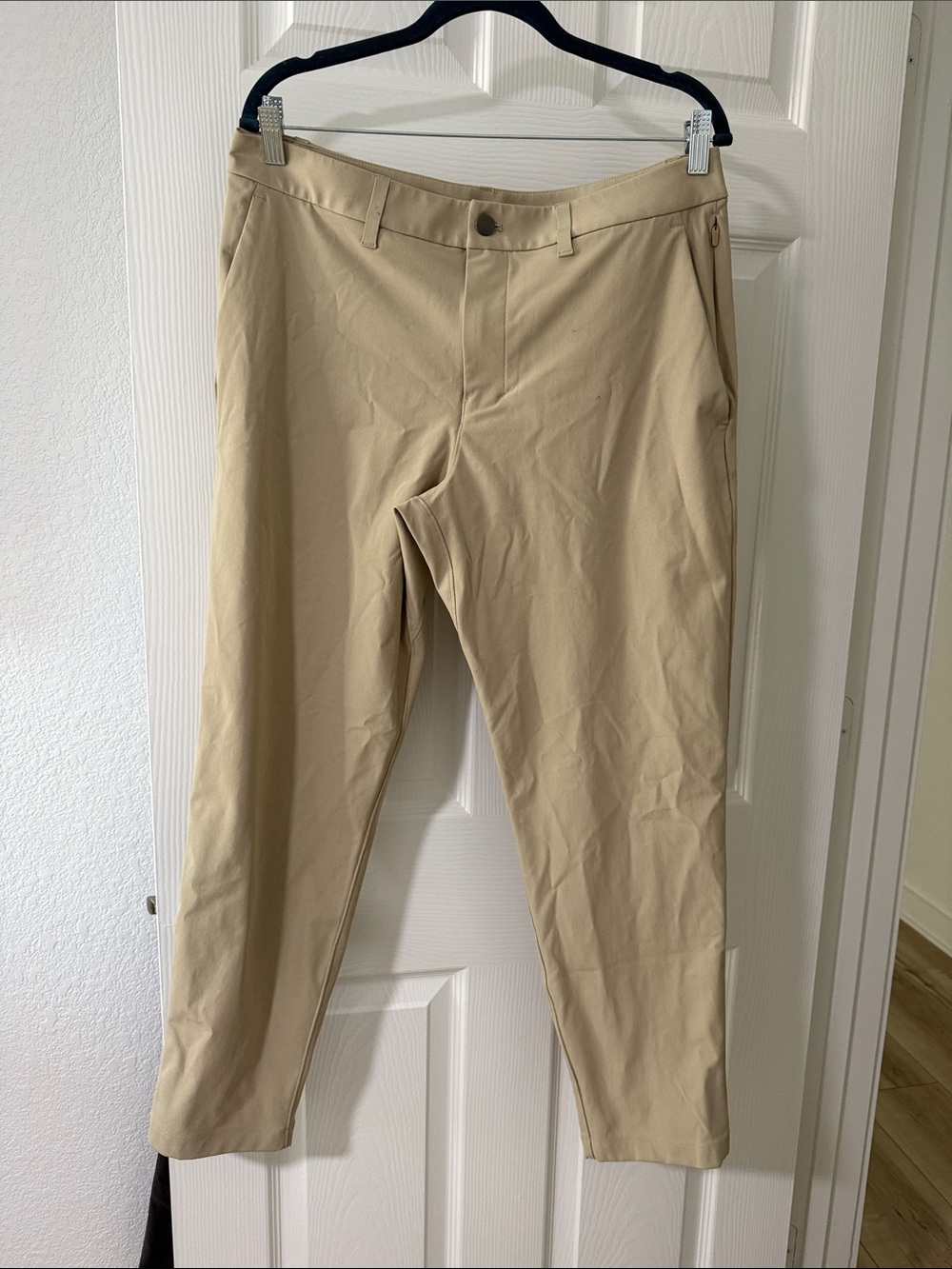 Men's Classic Khaki Pants - Tailored Comfort